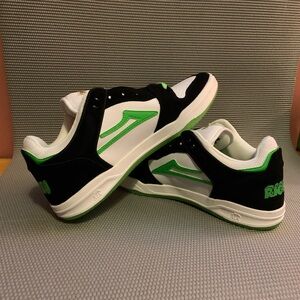 Lakai Skate Shoes Yeah Right Telford Green/White Black Men’s Size 11 NWT W/ Box